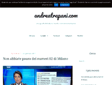 Tablet Screenshot of andreatrapani.com